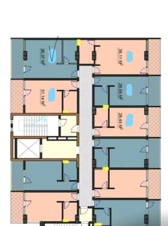 ბინები შესანიშნავი ხედებით, შავი კარკასით — უძრავი ქონების ყიდვა და მფლო ბელებისგან GEOLN.COM. ფოტო 1