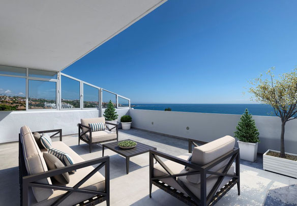 פנטהאוז 3 חדרי שינה 139 מ"ר באסטפונה, ספרד