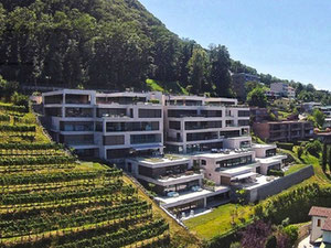 Apartment in the mountains, by the lake in Switzerland, Lugano — Find off-plan property or real estate resale directly from developers and owners GEOLN.COM. Photo 11