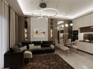 公寓 1 卧室 52 平方米，位于土耳其阿拉尼亚 — 来自开发商和业主的房地产搜索引擎 GEOLN.COM. 照片 21