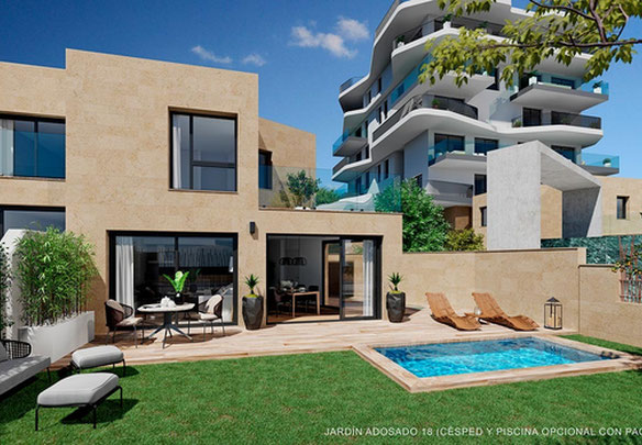 Townhouse 2 bedrooms 98 m² in Villajoyosa, Spain