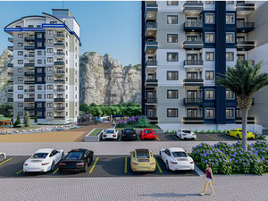 公寓 1 卧室 51 平方米，位于土耳其阿拉尼亚 — 来自开发商和业主的房地产搜索引擎 GEOLN.COM. 照片 2