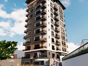 公寓 1 卧室 51 平方米，位于土耳其阿拉尼亚 — 来自开发商和业主的房地产搜索引擎 GEOLN.COM. 照片 6