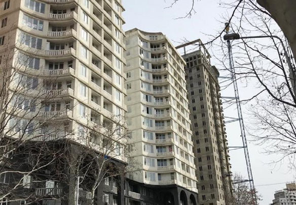 Saburtalo 2间卧室的公寓。第比利斯无中介公寓