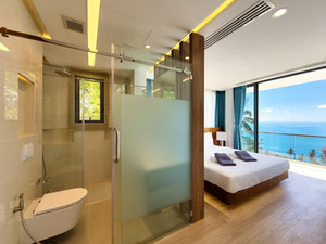 მოდერნული 4 საძინებელი აუზის ვილა პანორამული ოკეანის ხედით ჩავენგში — უძრავი ქონების ყიდვა და მფლო ბელებისგან GEOLN.COM. ფოტო 14