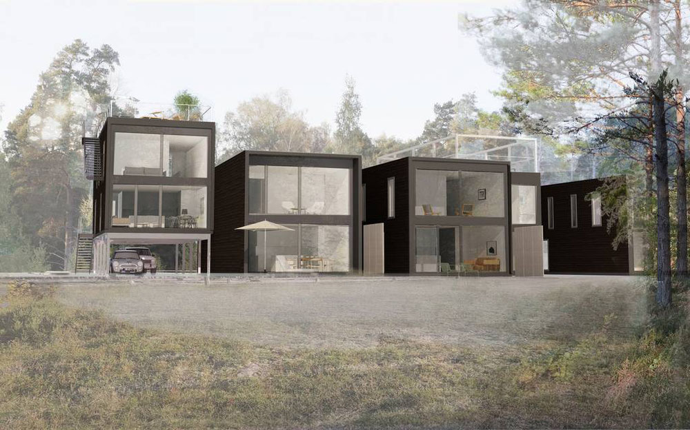 Nieruchomości w Modern design med närhet till hav och natur — spójrz na wyszukiwarkę nieruchomości GEOLN.COM. Zdjęcie 1