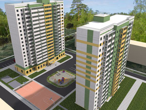 房地产在 Vysotky on Elektrostalskaya — look at the real estate search engine GEOLN.COM. 照片 4