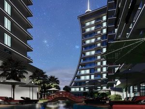 公寓 55 平方米，位于土耳其阿拉尼亚 — 来自开发商和业主的房地产搜索引擎 GEOLN.COM. 照片 27