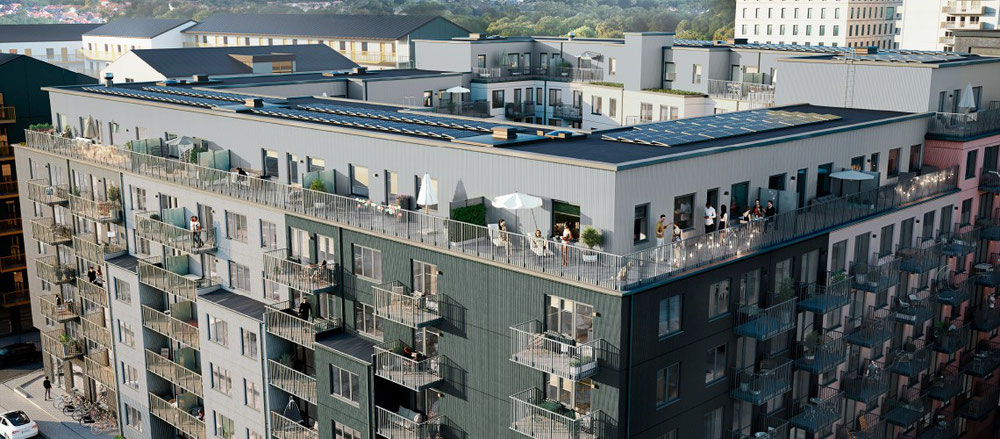 房地产在 Krokslatts Terrasser — look at the real estate search engine GEOLN.COM. 照片 1