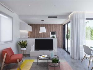 וילה 3 חדרי שינה 110 מ"ר ב-Ciudad de las Comunicaciones, ספרד — חיפוש נדל"ן מפרטי ומקבלן GEOLN.COM. תמונה 4