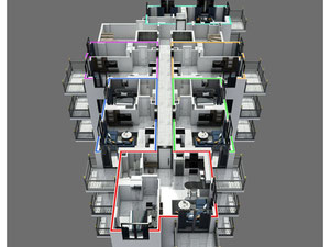 公寓 1 卧室 50 平方米，位于土耳其阿拉尼亚 — 来自开发商和业主的房地产搜索引擎 GEOLN.COM. 照片 116