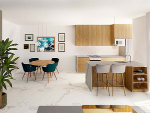 公寓 3 间卧室 102 m² 在 Guardamar del Segura, 西班牙 — 来自开发商和业主的房地产搜索引擎 GEOLN.COM. 照片 2