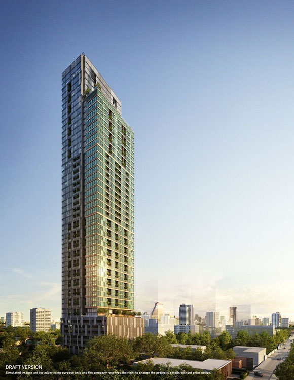 房地产在 The Lofts Silom — look at the real estate search engine GEOLN.COM. 照片 1