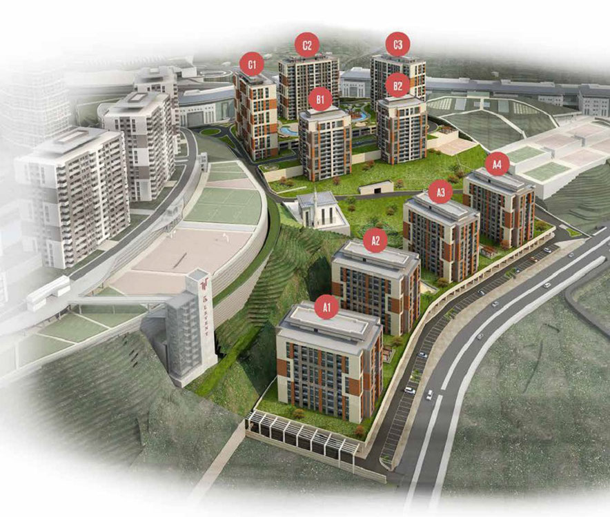 房地产在 5 Levent Guzeltepe — look at the real estate search engine GEOLN.COM. 照片 1