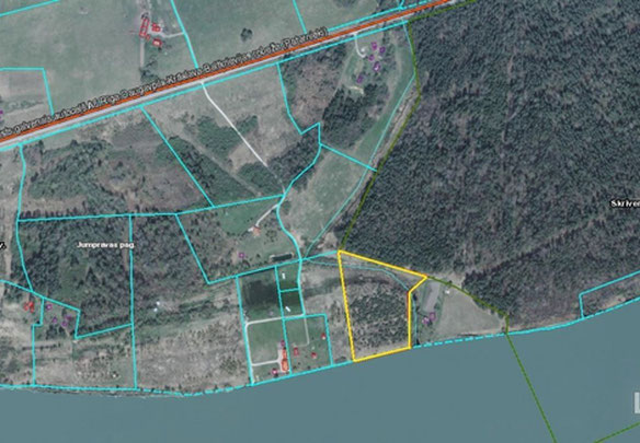 قطعة أرض في لاتفيا ، منطقة Skriveri ، Skriveri Sale