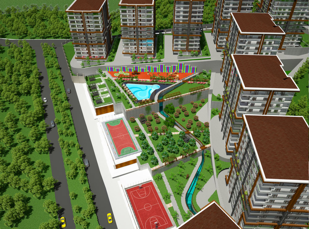 房地产在 Trabzon 1461 Rezidans — look at the real estate search engine GEOLN.COM. 照片 1