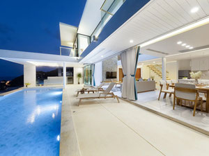 Дивовижна вілла з 5 спальнями та басейном з панорамним видом на море затоки Чавенг — Пошуковик нерухомості від забудовників і власників GEOLN.COM. Фото 5