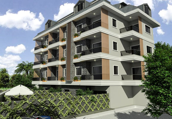 Апартаменти 1 спальня 55 м² в Аланьї, Туреччина