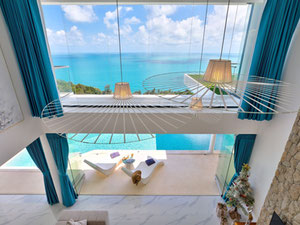 Велика 5-кімнатна вілла з басейном та видом на море в житловому комплексі на схилі — Пошуковик нерухомості від забудовників і власників GEOLN.COM. Фото 28