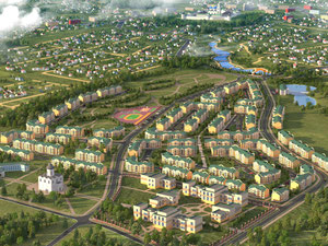 房地产在 Troitskaya Sloboda in Sergiev Posad — look at the real estate search engine GEOLN.COM. 照片 8