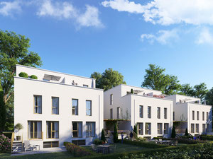 房地产在 Stadthäuser am Kunstpark — look at the real estate search engine GEOLN.COM. 照片 3