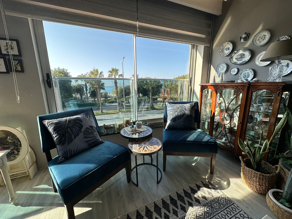 3+1 公寓出售，可俯瞰著名的埃及艳后海滩 — 来自开发商和业主的房地产搜索引擎 GEOLN.COM. 照片 1