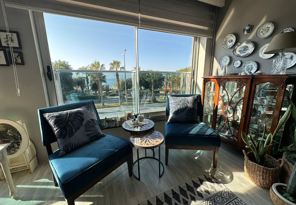 3+1 apartment for sale overlooking the famous Cleopatra beach