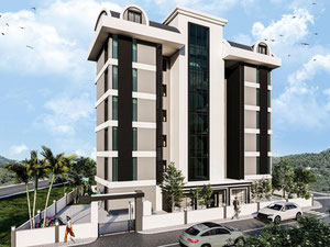 公寓 1 卧室 44 平方米，位于土耳其阿拉尼亚 — 来自开发商和业主的房地产搜索引擎 GEOLN.COM. 照片 5