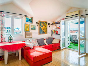 მონტენეგრო. სტუდია 100 მეტრში ზღვისგან, ტივატში. — უძრავი ქონების ყიდვა და მფლო ბელებისგან GEOLN.COM. ფოტო 8