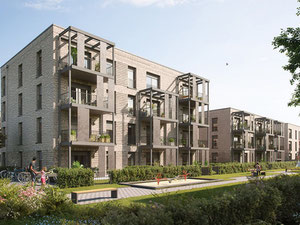 房地产在 Eigentumswohnungen in den Klinkerhöfen — look at the real estate search engine GEOLN.COM. 照片 3