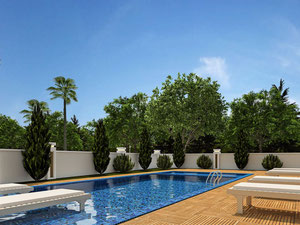 公寓 1 卧室 41 平方米，位于土耳其阿拉尼亚 — 来自开发商和业主的房地产搜索引擎 GEOLN.COM. 照片 2