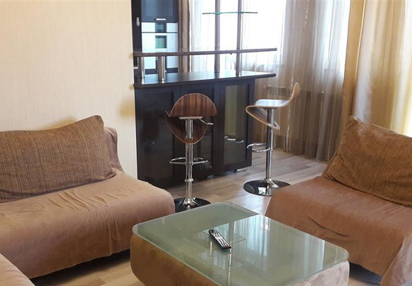 Saburtalo的3个房间的公寓。第比利斯无中介公寓