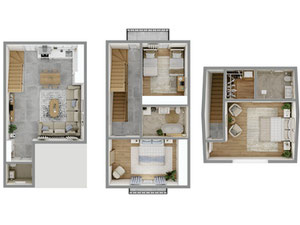 Нерухомість в Комфортні будинки — дивіться на пошуковику нерухомості GEOLN.COM. Фото 13