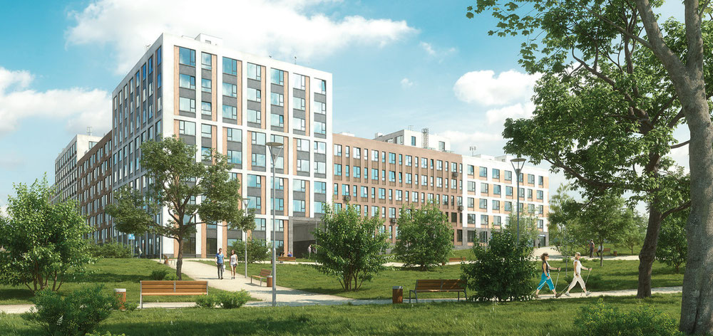 房地产在 First quarter in Vidnoye — look at the real estate search engine GEOLN.COM. 照片 1