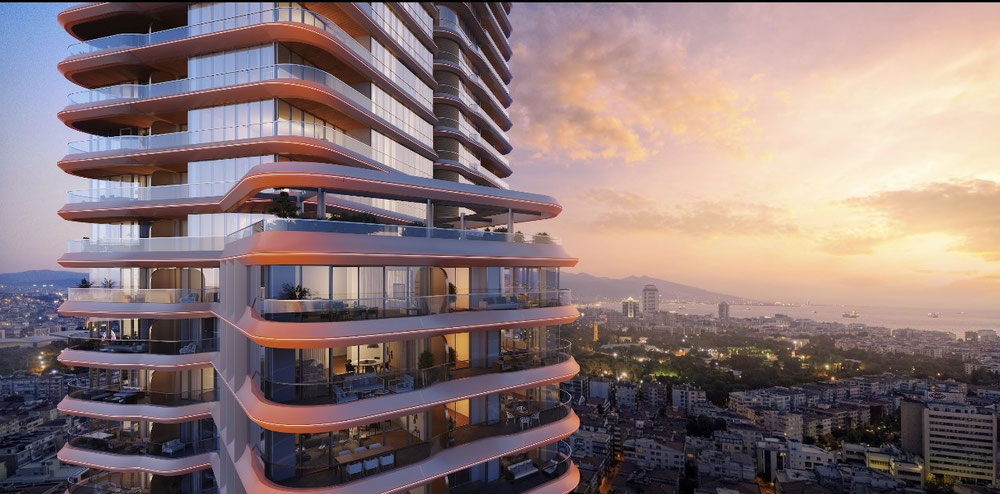 Турция. Измир. Квартира 79м2. — 来自开发商和业主的房地产搜索引擎 GEOLN.COM. 照片 1