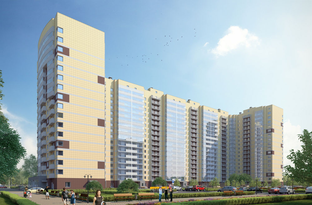 Real estate in Lider Park v Mytishchakh — look at the real estate search engine GEOLN.COM. Photo 1