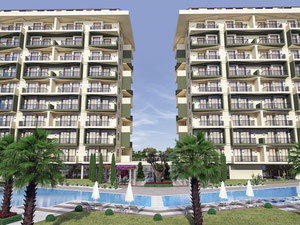 公寓 1 卧室 50 平方米，位于土耳其阿拉尼亚 — 来自开发商和业主的房地产搜索引擎 GEOLN.COM. 照片 3