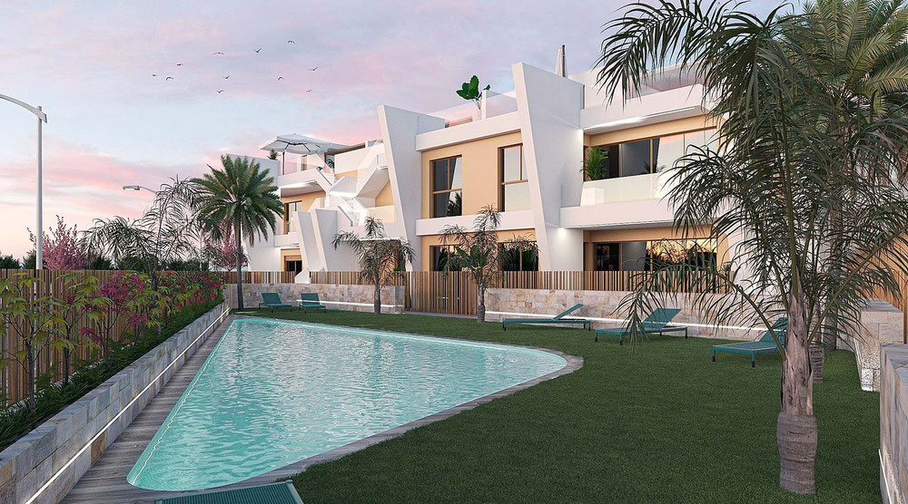 平房 2 卧室 79 m² 在 San Pedro del Pinatar, 西班牙 — 来自开发商和业主的房地产搜索引擎 GEOLN.COM. 照片 1