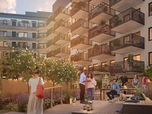 Real estate in Brf Gamlestads Plaza — look at the real estate search engine GEOLN.COM. Photo 2