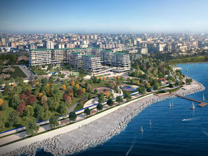 房地产在 CCT 250 / Apartments with Sea-view next to Lake Buyukcekmece — look at the real estate search engine GEOLN.COM. 照片 2