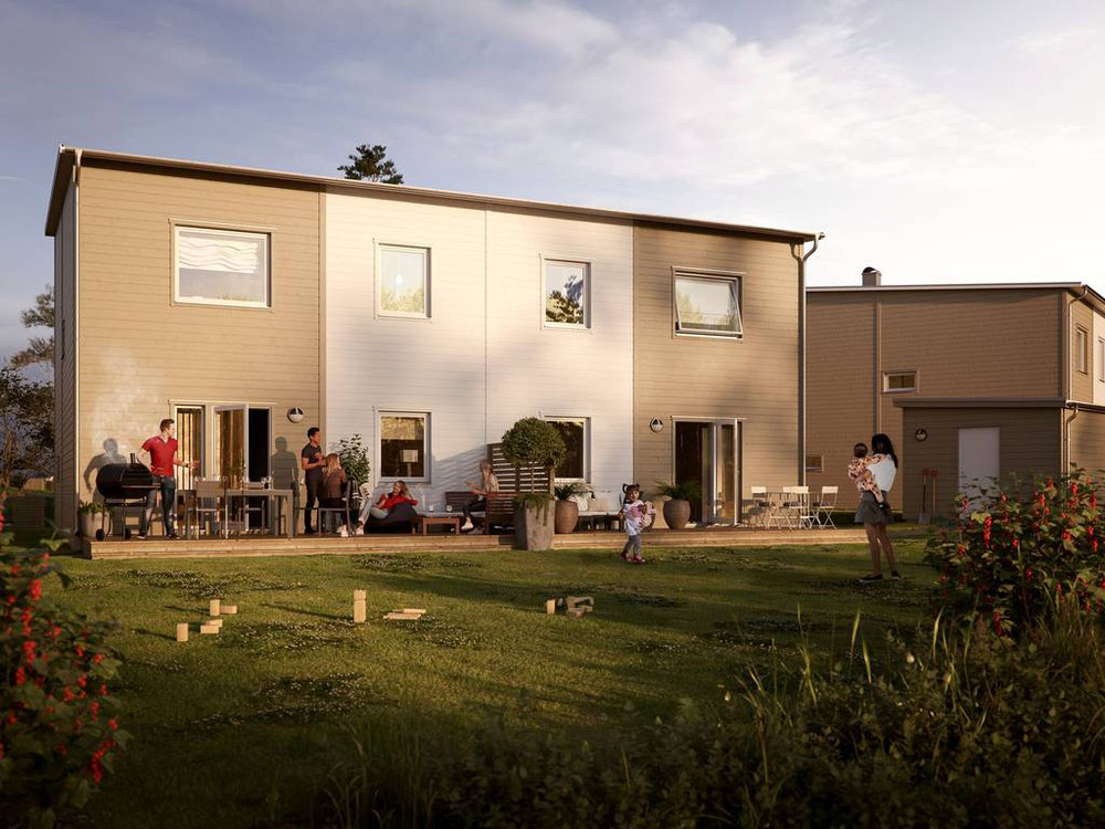 房地产在 BoKlok Virket — look at the real estate search engine GEOLN.COM. 照片 1