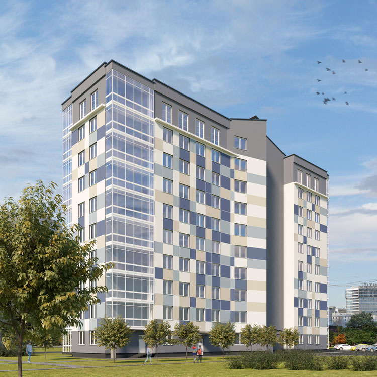 房地产在 Residential complex Druzhny — look at the real estate search engine GEOLN.COM. 照片 1