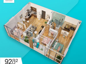 Нерухомість в Batumi Sunrise Residence — дивіться на пошуковику нерухомості GEOLN.COM. Фото 45