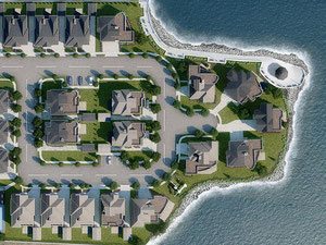 房地产在 On the Sound City Island — look at the real estate search engine GEOLN.COM. 照片 4