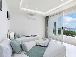 პრემიუმ 4 საძინებელი აუზის ვილა ოკეანისა და მთების ხედებით — უძრავი ქონების ყიდვა და მფლო ბელებისგან GEOLN.COM. ფოტო 26