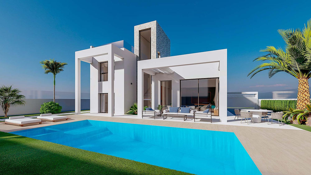 Chalet 3 habitaciones 138 m² en Finestrat, España — Encuentre propiedades fuera del plan o reventa de bienes inmuebles directamente de desarrolladores y propietarios GEOLN.COM. Foto 1