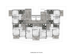 公寓 2 卧室 105 平方米，位于土耳其阿拉尼亚 — 来自开发商和业主的房地产搜索引擎 GEOLN.COM. 照片 51