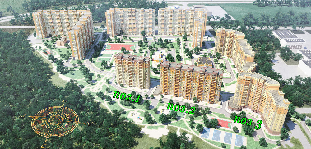 房地产在 Ledovo v Domodedovo — look at the real estate search engine GEOLN.COM. 照片 1