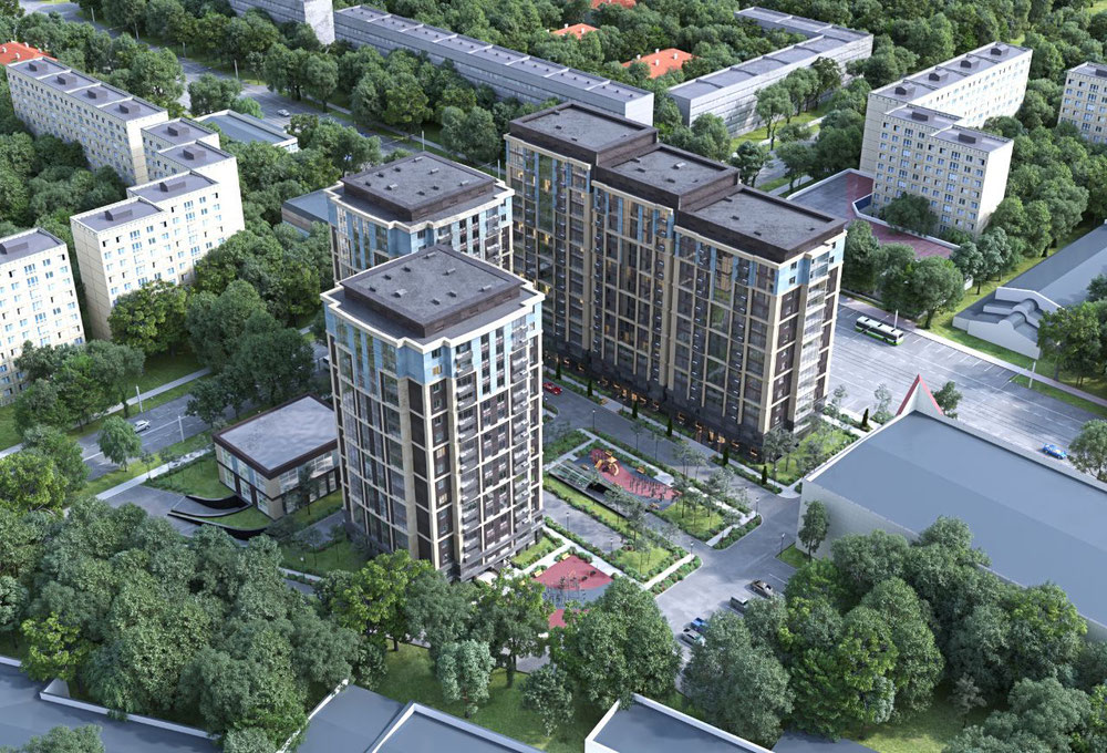 Real estate in Assem Plaza — look at the real estate search engine GEOLN.COM. Photo 1