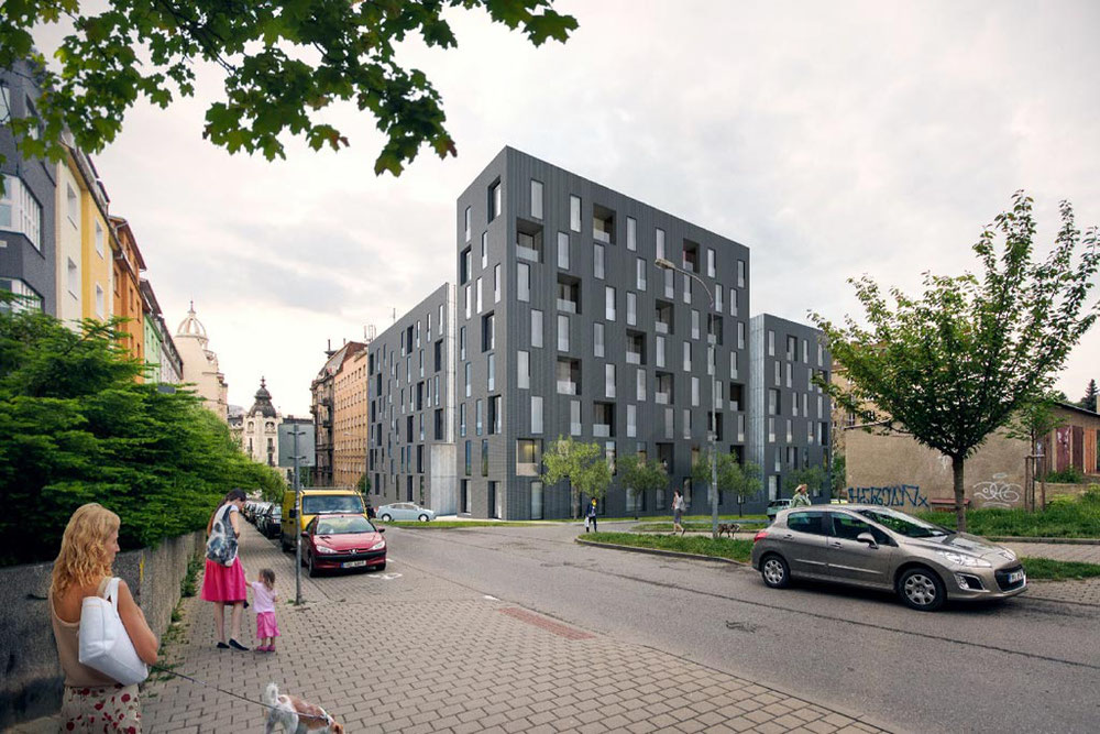 房地产在 Bytovy dum Zizkova  — look at the real estate search engine GEOLN.COM. 照片 1